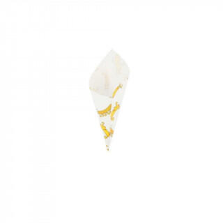 Конус Chips для снеков/фри/орешков 40 гр, жиростойкий пергамент, 16*11,5 см, 250 шт/уп, Garcia de Po